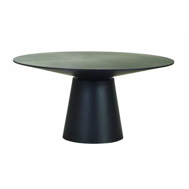 Classique Round Dining Tables - Matt Dark Oak