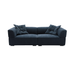 Desert Calm Sofa - Copeland Ink, front view on a white background