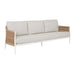 Delphi 3 Seater Sofa - Coconut - Natural Weave