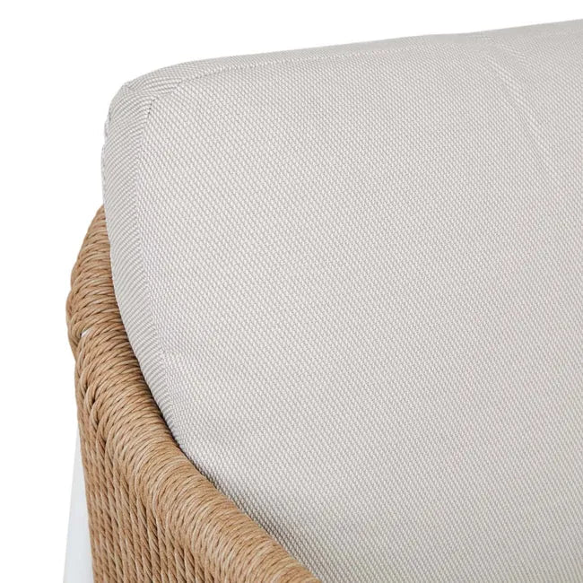 Delphi 3 Seater Sofa - Coconut - Natural Weave