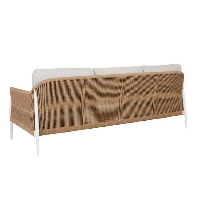 Delphi 3 Seater Sofa - Coconut - Natural Weave