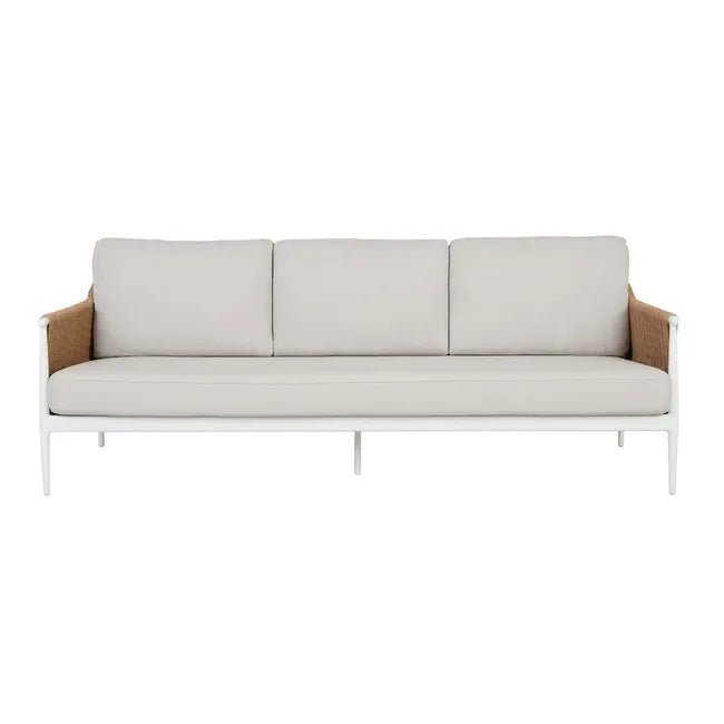 Delphi 3 Seater Sofa - Coconut - Natural Weave