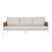 Delphi 3 Seater Sofa - Coconut - Natural Weave