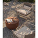 Drum Side Table Col Brique 60 x 60 x 40cm
