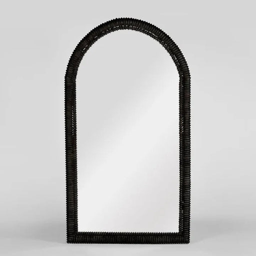 Ebon Arc Floor Mirror