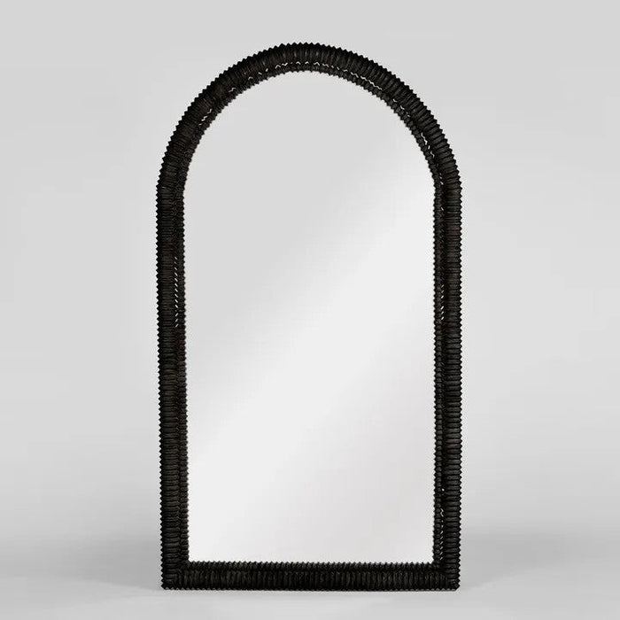 Ebon Arc Floor Mirror