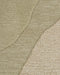 Edgewater Floor Rug in Pistachio, close-up of the wool pile and texture