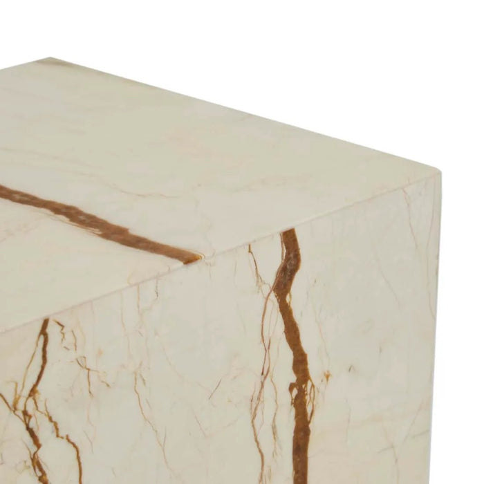 Elle Block Square Side Table