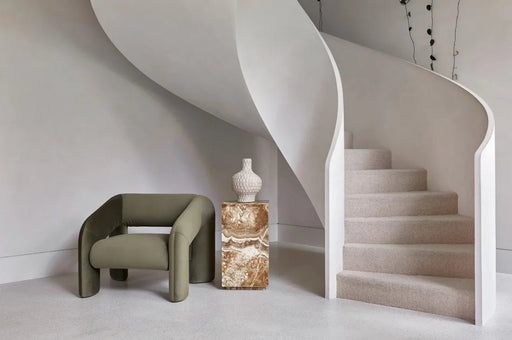 Elle Block Square Side Table