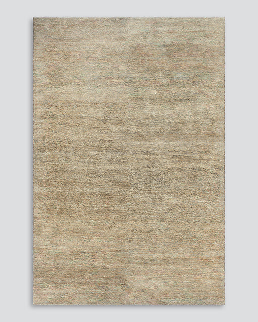 Fairbanks Floor Rug in Limestone, the whole rug shown flat on a plain background