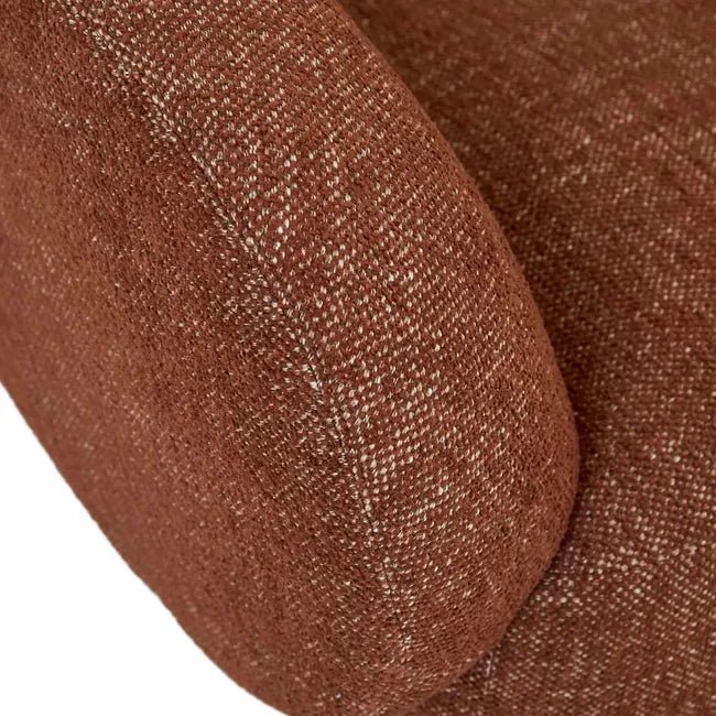 Flo Occasional Chair - Brick - Natural Ash