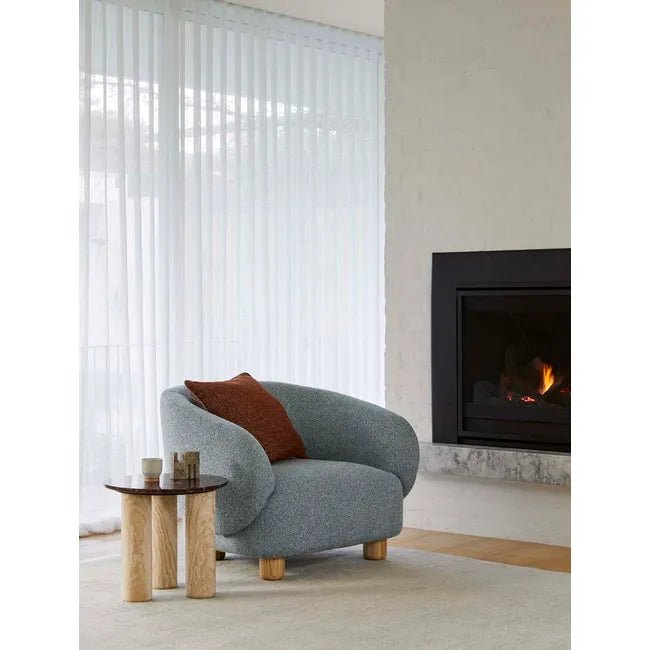 Flo Occasional Chair - Moon Rock - Natural Ash