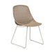 Granada Scoop Closed Weave Dining Chair - Linen - Sand