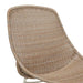 Granada Scoop Closed Weave Dining Chair - Linen - Sand