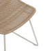 Granada Scoop Closed Weave Dining Chair - Linen - Sand