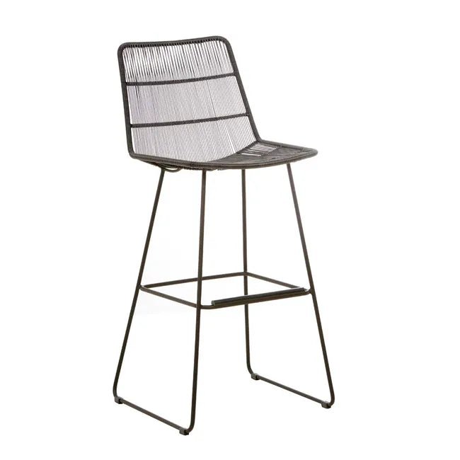 Granada Sleigh Barstool - Licorice