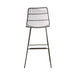 Granada Sleigh Barstool - Licorice