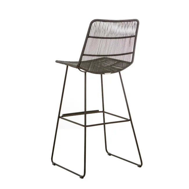 Granada Sleigh Barstool - Licorice