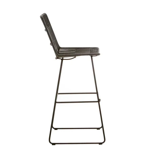 Granada Sleigh Barstool - Licorice