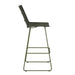 Granada Sleigh Barstool - Moss