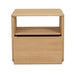 Henry Bedside - Satin Oak
