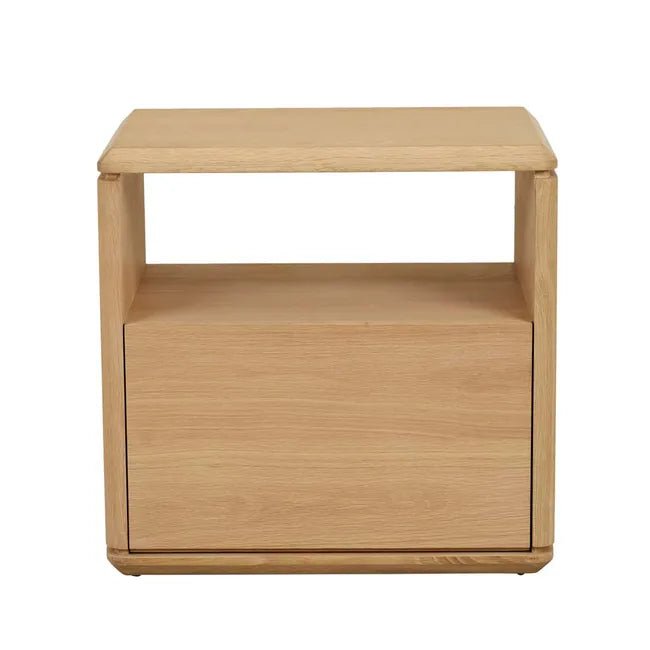 Henry Bedside - Satin Oak