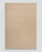Hugo Floor Rug in Almond, the whole rug shown flat on a plain background