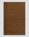 Hugo Floor Rug in Toffee, the whole rug shown flat on a plain background