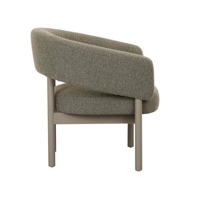 Jenson Occasional Chair - Moss Tweed - Snowgum