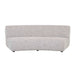 Juno Cloud 2 Seater Arc Sofa - Moon Rock