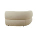 Juno Cloud Round Corner Sofa - Cashew Tweed