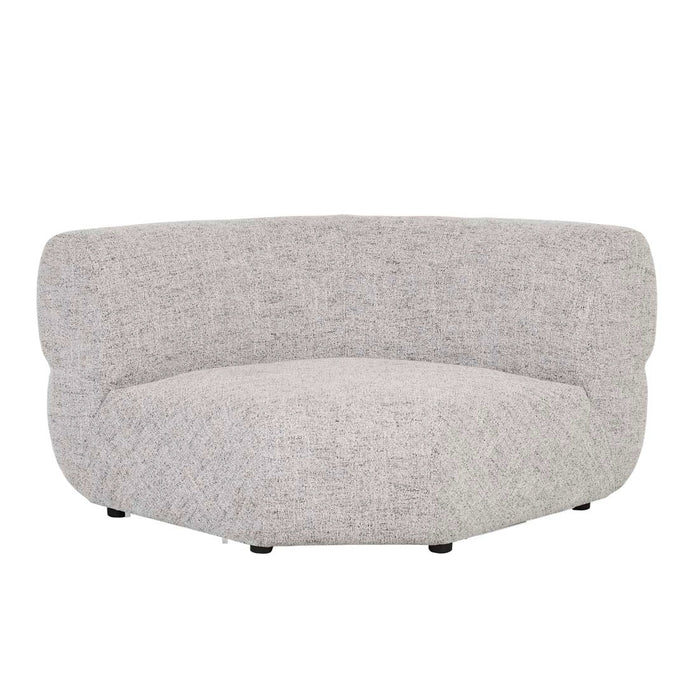 Juno Cloud Round Corner Sofa - Moon Rock