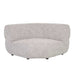 Juno Cloud Round Corner Sofa - Moon Rock