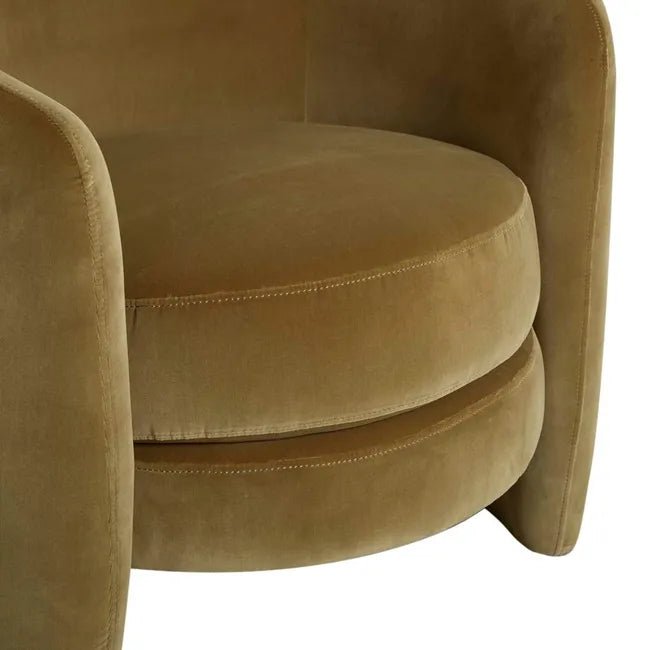 Kennedy Tenner Occasional Chair - Soft Moss Velvet