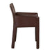 Lachlan Dining Armchair - Burgundy