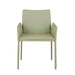 Lachlan Dining Armchair - Moss Recycled Leather