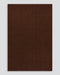 Linden Floor Rug in Brick, the whole rug shown flat on a plain background