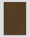 Linden Floor Rug in Ironbark, the whole rug shown flat on a plain background