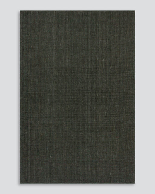 Linden Floor Rug in Petrol, the whole rug shown flat on a plain background