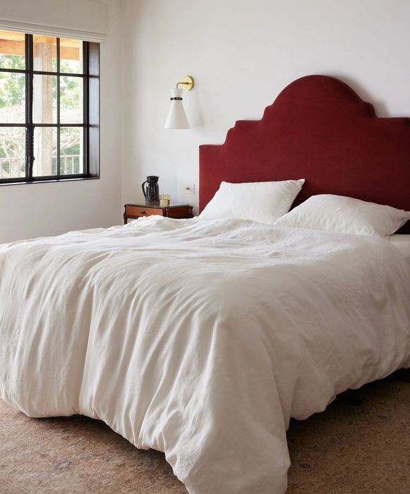 Linen Duvet Cover – Ivory