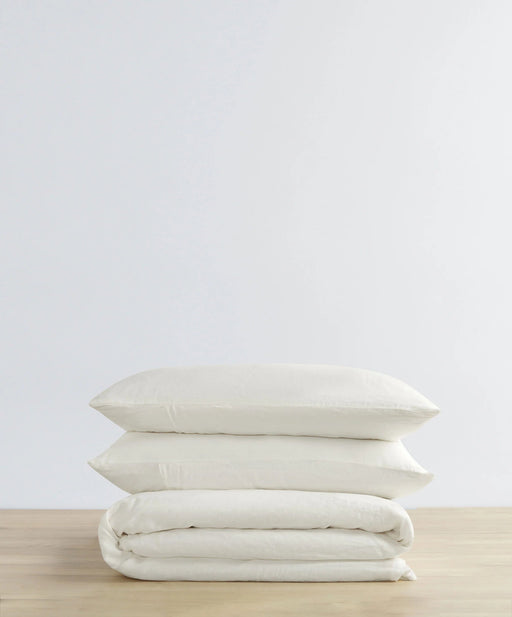 Linen Duvet Cover – Ivory