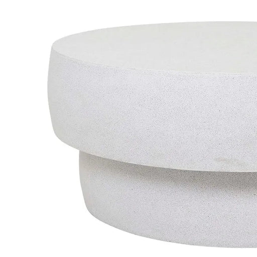 Livorno Boulder Coffee Table - New White Speckle