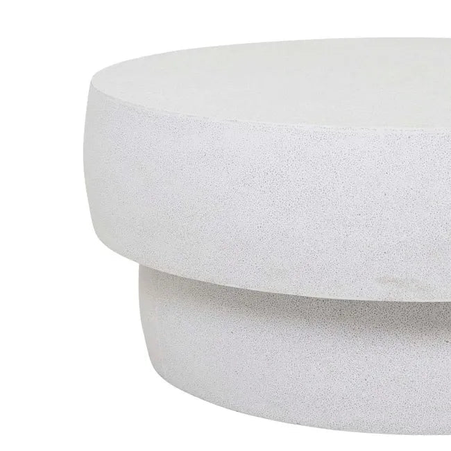 Livorno Boulder Coffee Table - New White Speckle