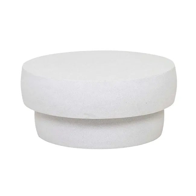 Livorno Boulder Coffee Table - New White Speckle