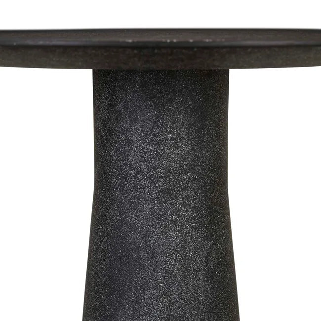 Livorno Cafe Bar Table - Black