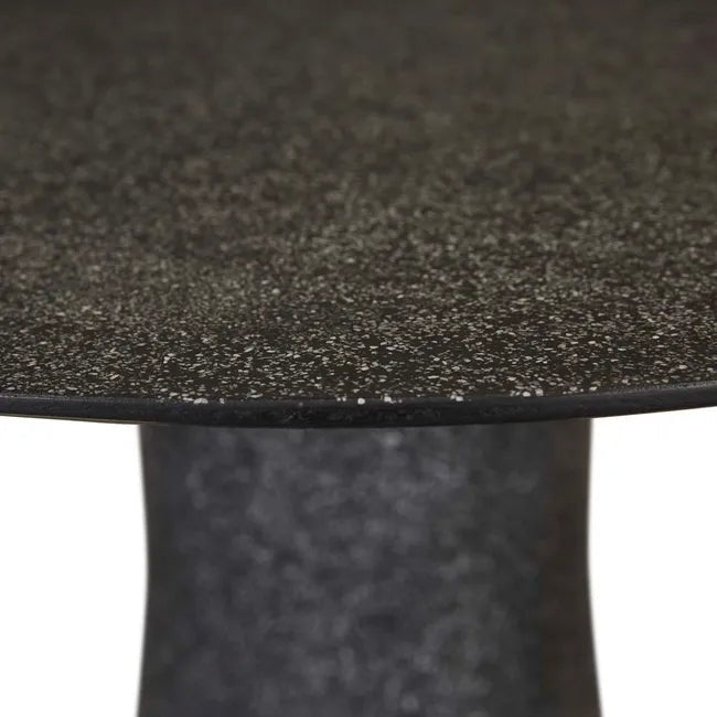 Livorno Cafe Bar Table - Black