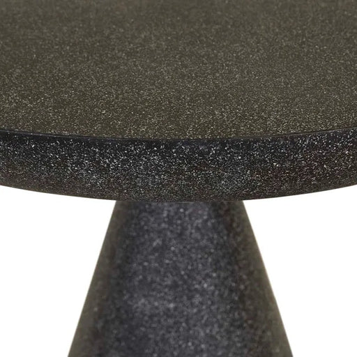 Livorno Luna Cafe Table - Black Speckle
