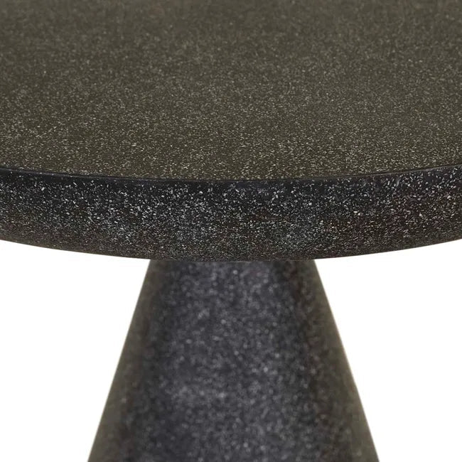 Livorno Luna Cafe Table - Black Speckle