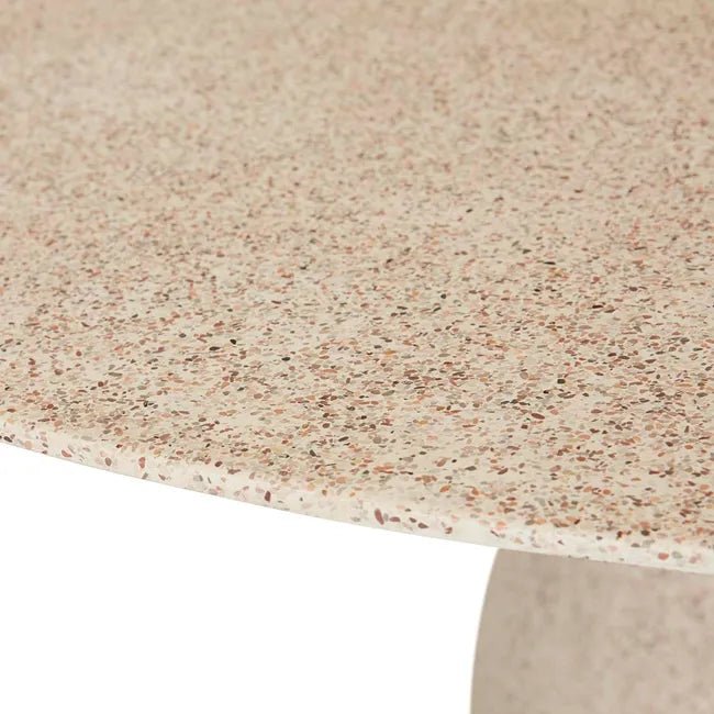 Livorno Round Dining Tables-Warm Sand