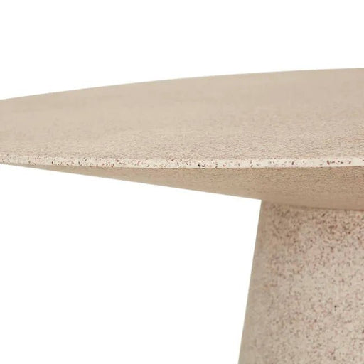 Livorno Round Dining Tables-Warm Sand
